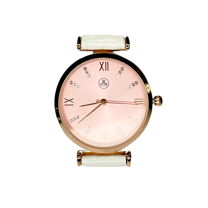 Reloj Análogo Mujer VOX 7415B Blanco